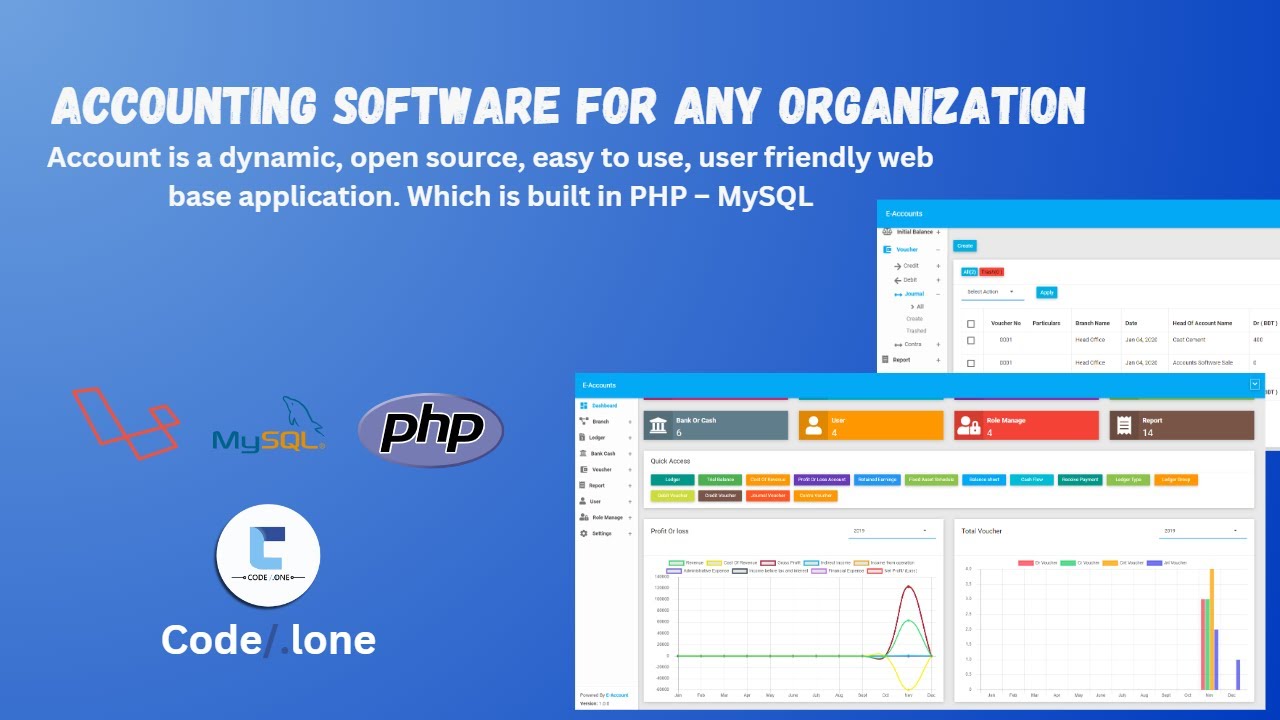 Accounting Software for any Organization